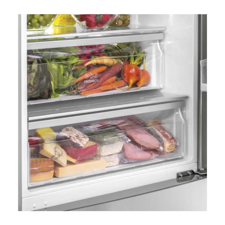 HAIER 15 Cu Ft 28 In Refrigerator Stainless Steel Bottom Freezer - HRB15N3BGS