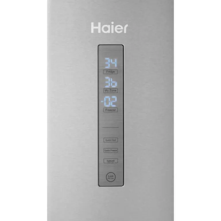 HAIER 15 Cu Ft 28 In Refrigerator Stainless Steel Bottom Freezer - HRB15N3BGS