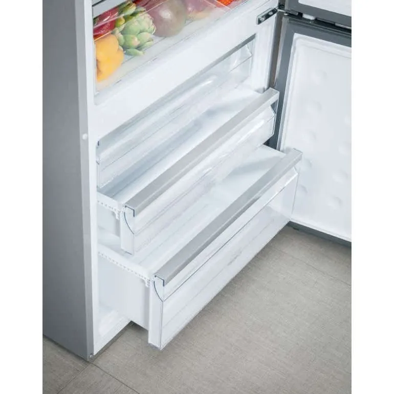 HAIER 15 Cu Ft 28 In Refrigerator Stainless Steel Bottom Freezer - HRB15N3BGS