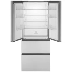 HAIER 14,5 Cu Ft 28 In Refrigerator Stainless Steel Bottom Freezer, French door - QJS15HYRFS