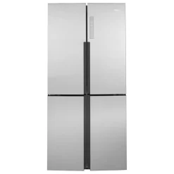 HAIER 16,8 Cu Ft 33 In Refrigerator Stainless Steel Bottom Freezer, French door - QHE16HYPFS