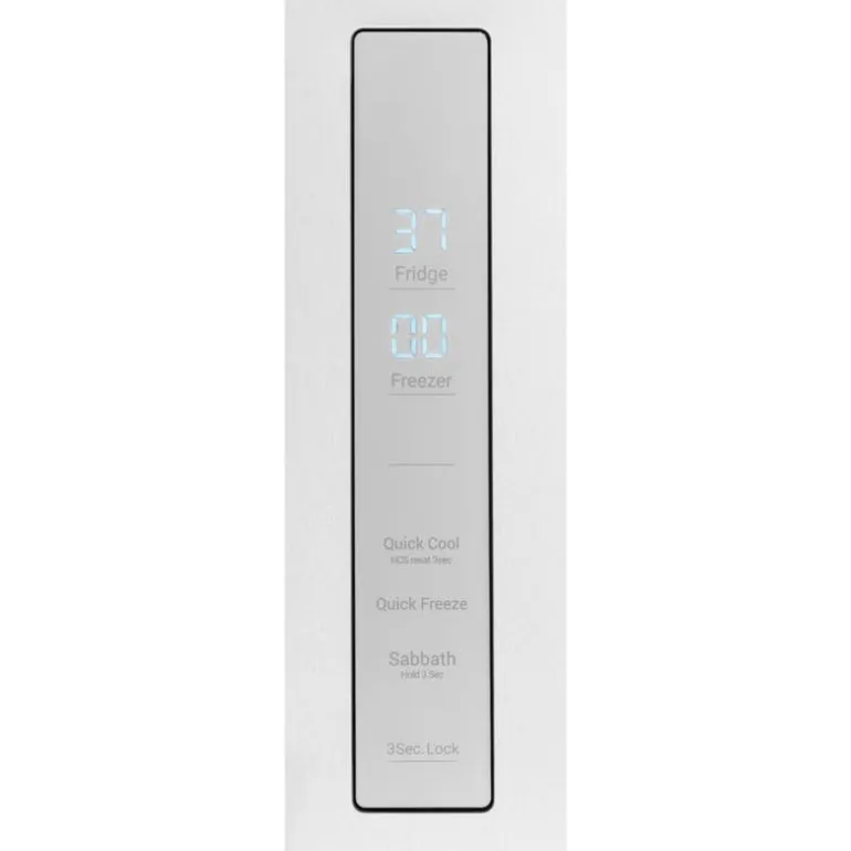 HAIER 16,8 Cu Ft 33 In Refrigerator Stainless Steel Bottom Freezer, French door - QHE16HYPFS