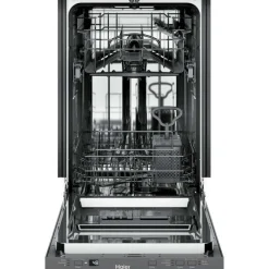 HAIER 18 In Dishwasher Built-In Stainless Steel 18" 47dB - QDT125SSLSS