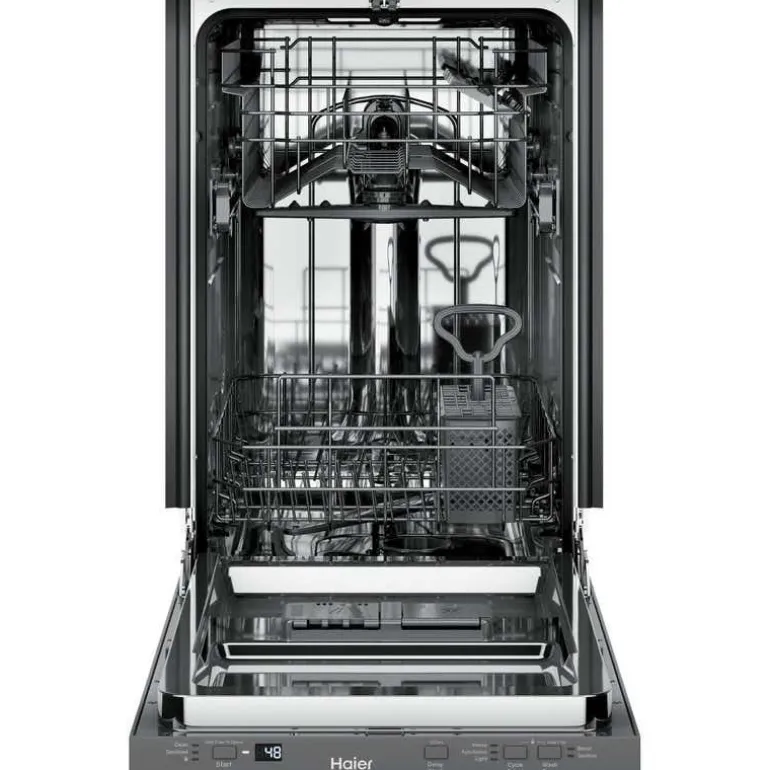 HAIER 18 In Dishwasher Built-In Stainless Steel 18" 47dB - QDT125SSLSS