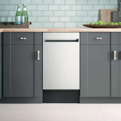 HAIER 18 In Dishwasher Built-In Stainless Steel 18