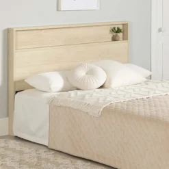 Headboard with Storage Shelf (54