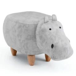 Hippopotamus-Shaped Kids Pouf – 26
