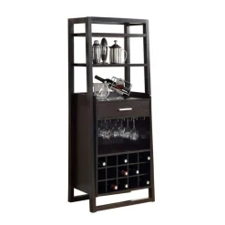 Home bar - 60"h / espresso ladder style - Monarch