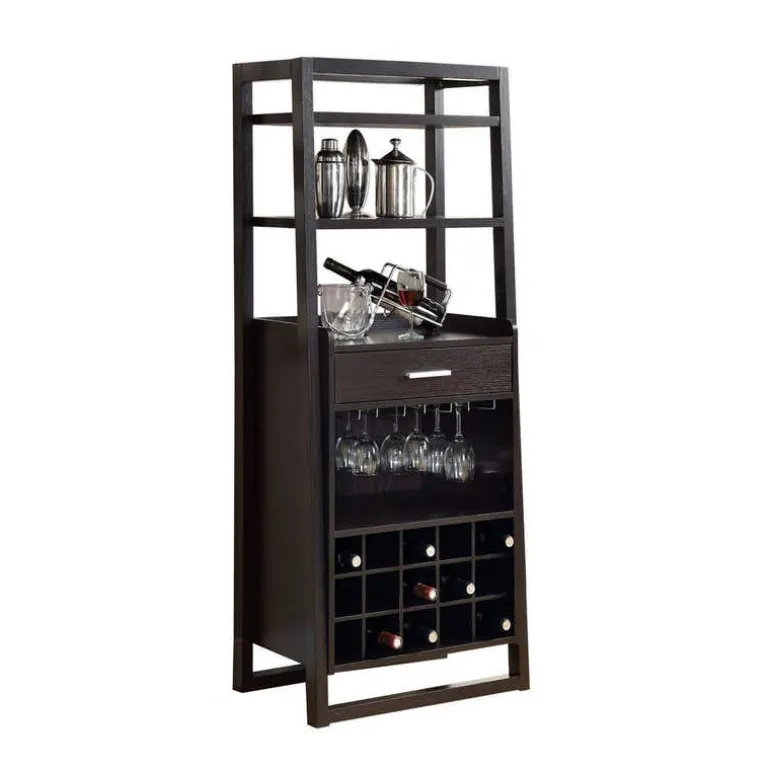 Home bar - 60"h / espresso ladder style - Monarch