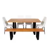 67-Inch Table with 4 Chairs