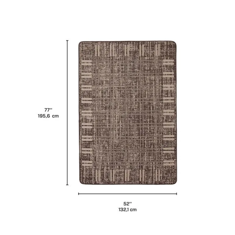 Indoor or Outdoor Rug - 4 x 6