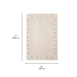 Indoor or Outdoor Rug - 4 x 6