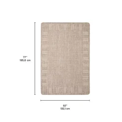 Indoor or Outdoor Rug - 4 x 6