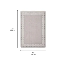 Indoor or Outdoor Rug - 4 x 6