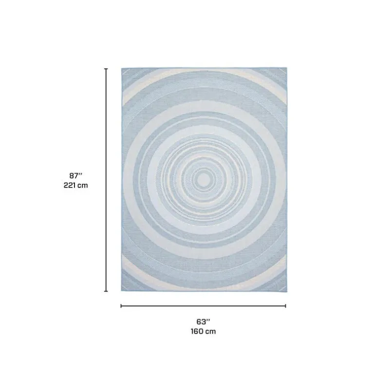 Indoor or Outdoor Rug - 5 x 7