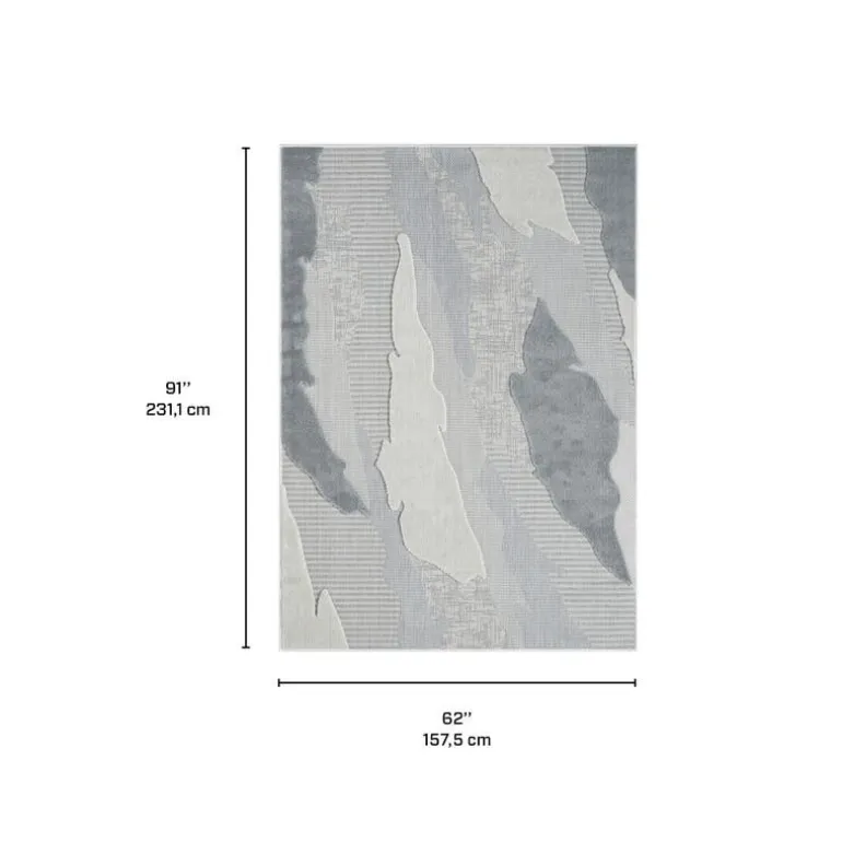 Indoor or Outdoor Rug - 5 x 8
