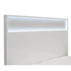 King Bed and Headboard with Lights (78'')