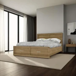 King Bed with Headboard (78")