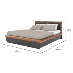King Bed with Headboard (78
