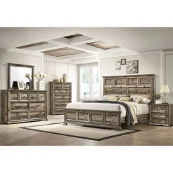 King Bed with Headboard (78")