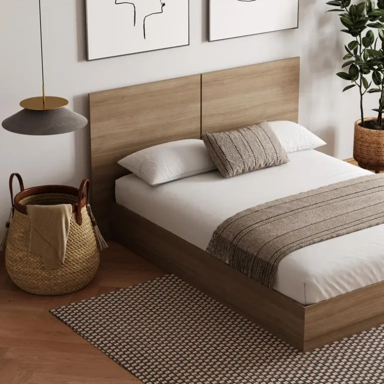 King Bed with Headboard (78") - Nexera