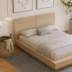 King Bed with Headboard (78") - Nexera