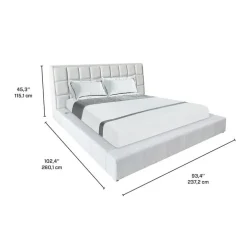 King Bed with Reading Lights and Console (78
