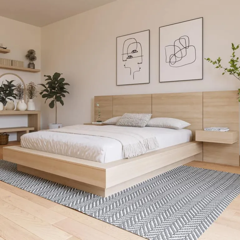 King Bedroom Set (78") - 4pcs - Nexera