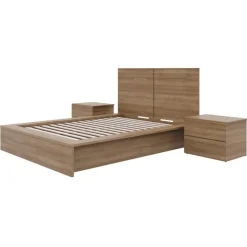 King Bedroom Set (78") - 4pcs - Nexera