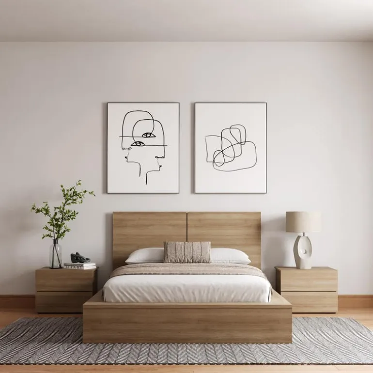 King Bedroom Set (78") - 4pcs - Nexera