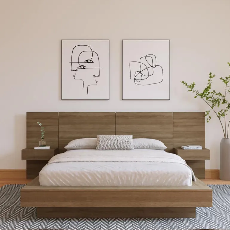 King Bedroom Set (78") - 4pcs - Nexera