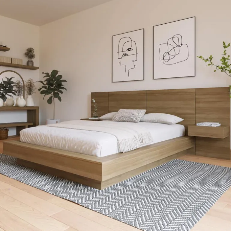 King Bedroom Set (78") - 4pcs - Nexera