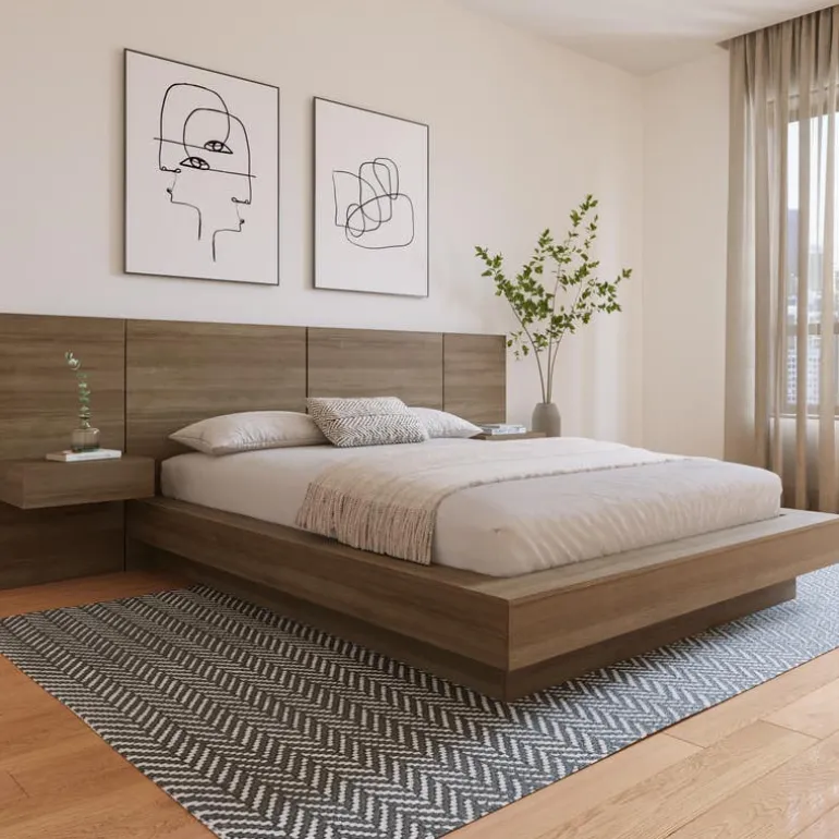 King Bedroom Set (78") - 4pcs - Nexera