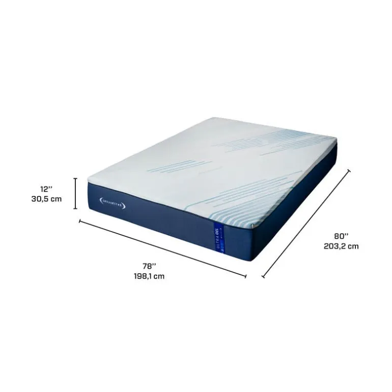 King Medium-FirmMemory Foam Mattress-in-a-Box- 78"