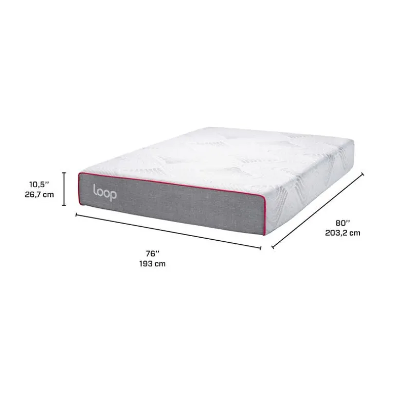 King Medium-FirmMemory Foam Mattress-in-a-Box- 78"