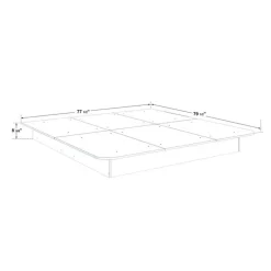 King Platform Bed (78")