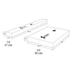 King Platform Bed (78