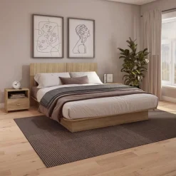King Platform Bed (78