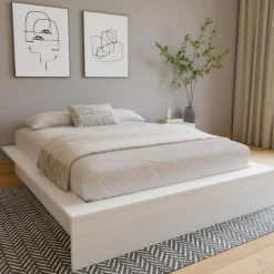 King Platform Bed (78