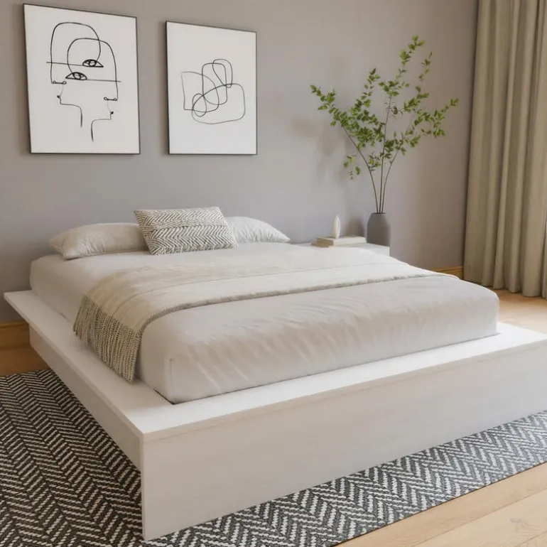 King Platform Bed (78") - Nexera