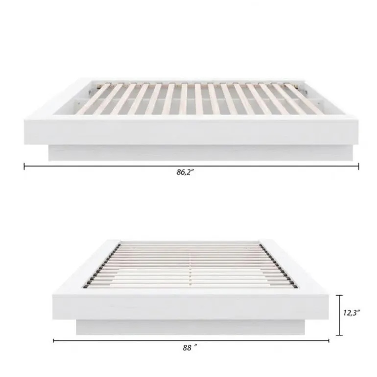 King Platform Bed (78") - Nexera