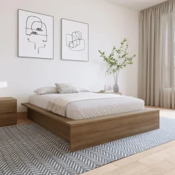 King Platform Bed (78
