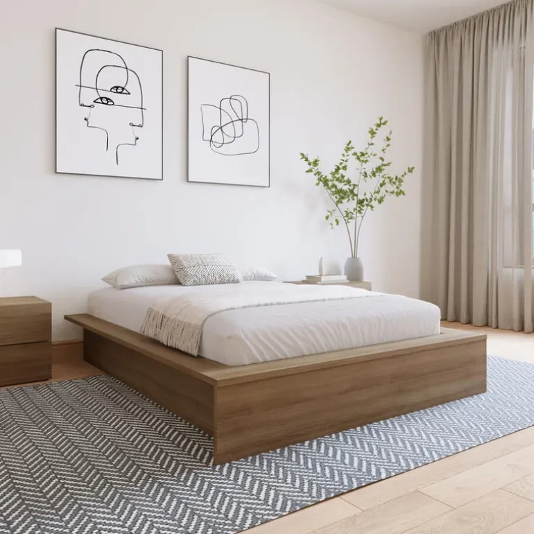 King Platform Bed (78") - Nexera