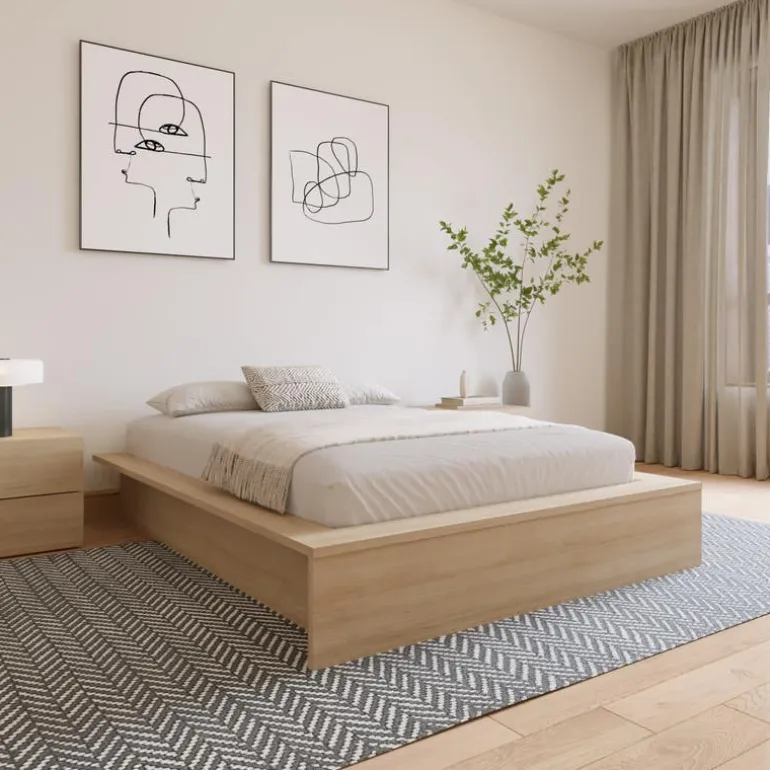 King Platform Bed (78") - Nexera