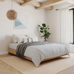 King Platform Bed (78