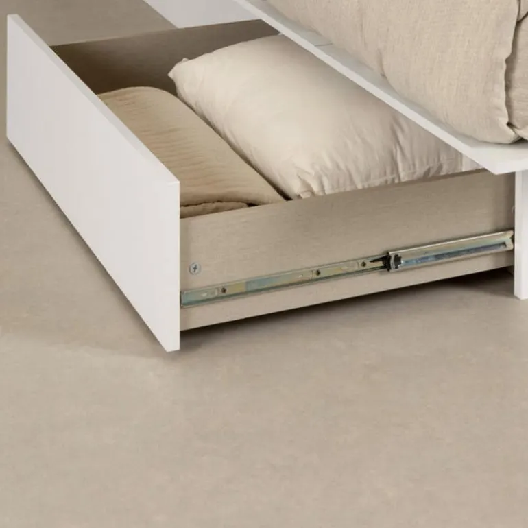 King Platform Bed with 2-Drawer Storage (78") - South Shore