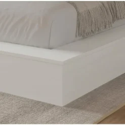 King Platform Bed with Headboard (78