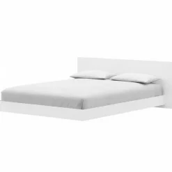 King Platform Bed with Headboard (78") - Nexera
