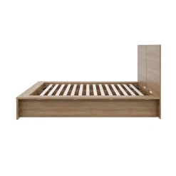 King Platform Bed with Headboard (78