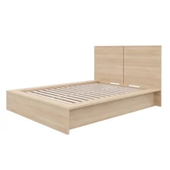 King Platform Bed with Headboard (78